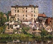 unknow artist The White Tenement France oil painting artist